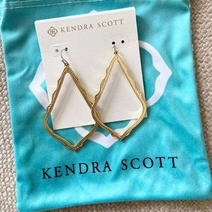 Kendra Scott Sophee drop earrings.